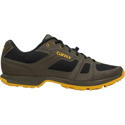 Image of Giro Gauge Mountain Bike Shoe - Men's, Trail Green/Spectra Yellow, 13.5
