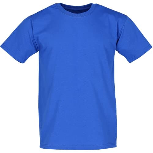 Image of Fruit of the Loom Men's Super Premium Short Sleeve T Shirt, Royal, M UK