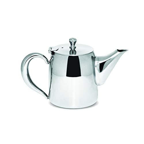Image of Sabichi Concierge Stainless Steel Teapot - 720ml - Dishwasher Safe - Mirror Polished - Silver Tableware - Coffe/Tea - Safe and User Friendly - Easy to Pour