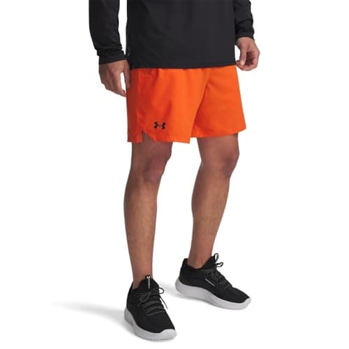Image of Under Armour Mens UA Vanish Woven 6 Shorts Orange Base M