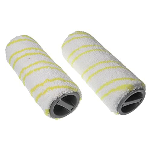 Image of vhbw 1x Stone Roller Set Replacement for Kärcher 2.055-021.0 for Hard Floor Cleaner - Twin Pack