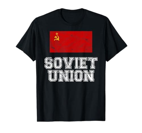 Image of Soviet Union Flag Vintage I Men Women Kids CCCP T-Shirt T-Shirt