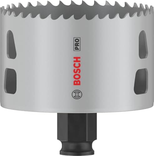 Image of Bosch 1x PRO Multi Material Power Change Plus Hole Saw (for Softwood, Drywall, Ø 76 mm, Professional Accessory Rotary Drill/Drivers)