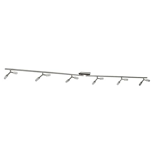 Image of URBNLIVING Modern Ceiling Hanging Light Fixture, Satin Nickel Pendant with Adjustable Cord, Includes Bulbs – Elegant Lighting for Kitchen, Dining Room & Living Space (12-Arm)
