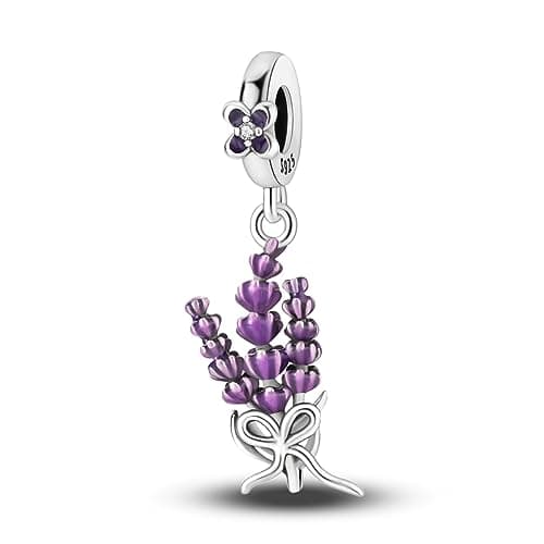 Image of MULA 925 Sterling Silver Charms for Bracelets and Necklaces Airplane Passport Dangle Pendants Beads Butterfly Dragonfly Charms Jewelry for Women