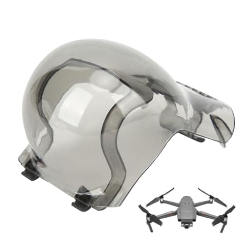 Image of HERCHR 6.5x5x4.2cm / 2.6x2.0x1.7in Drone Lens Hood Cover, Drone Lens Cover Gimbal Camera Protective Cap Cover Camera Guard Protector Cover Replacement for DJI Mavic AIR 2S RC Drone