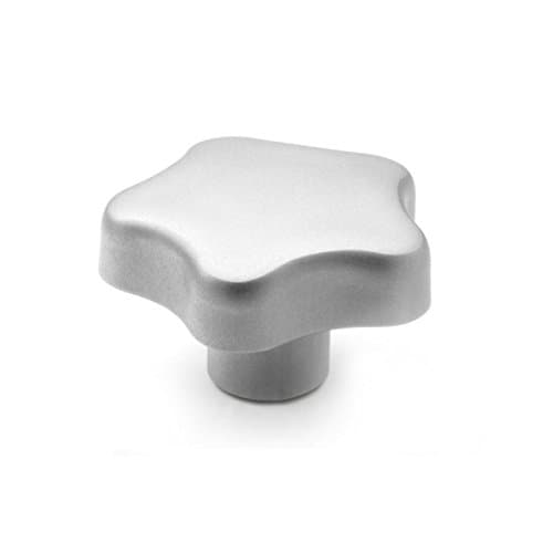 Image of Ganter Standard Elements | Star Knob – GN 5334 – Matte Sandblasted Stainless Steel, GN 5334-40-M8-E