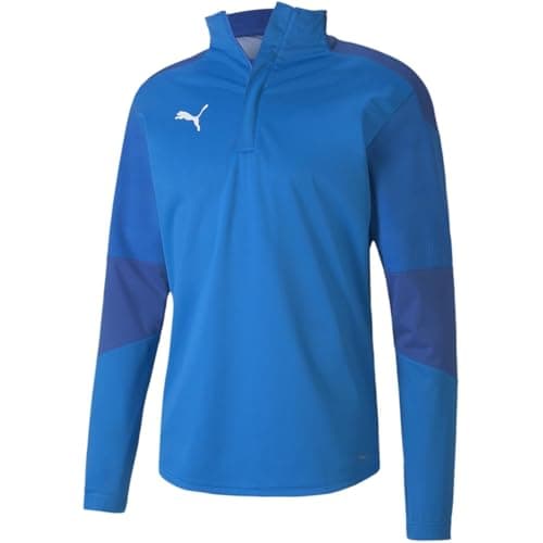 Image of PUMA Mens 21 Rain Zip Top EBL/TPB L Blue