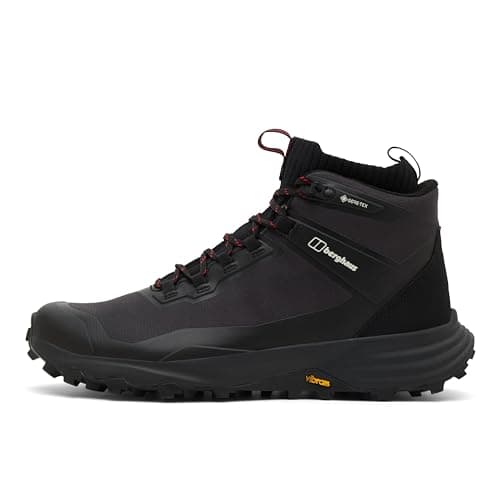 Image of Berghaus Men's VC22 Mid GTX 2.0 Shoes, Black/Red, 11 UK