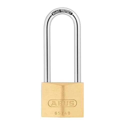 Image of ABUS 05320 65/40HB63 63mm Long Shackle Brass Padlock with 404 Alike Keyed