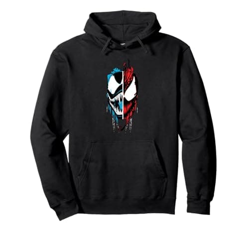 Image of Marvel Venom: Let There Be Carnage Face-Off Pullover Hoodie