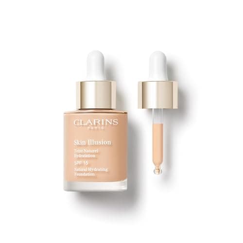 Image of Clarins Skin Illusion Foundation SPF15 102.5 Porcelain 30ml