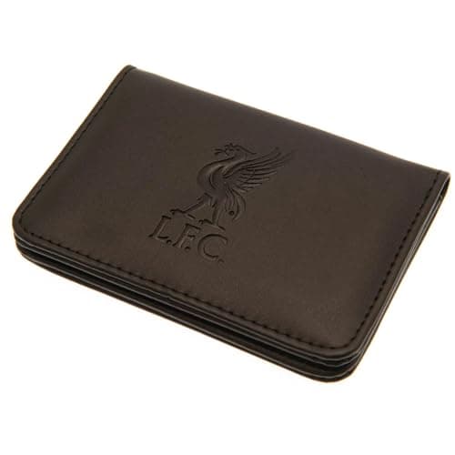 Image of Liverpool FC Official Football Gift Embossed Crest Leather Travel Wallet