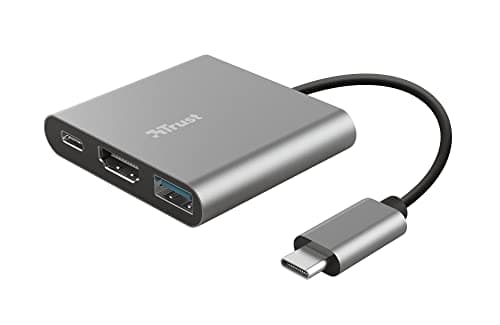 Image of Trust - Dalyx USB 3.2 Gen 1 (3.1 Gen 1) Type-C 5 Mbit/s Alluminio, Nero
