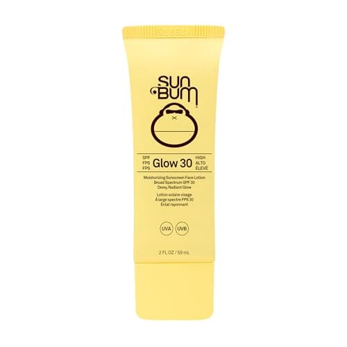 Image of Sun Bum Original Glow SPF 30 Sun Cream Lotion, Luminous Daily Sunscreen, Broad Spectrum UVA/UVB Protection, 59ml