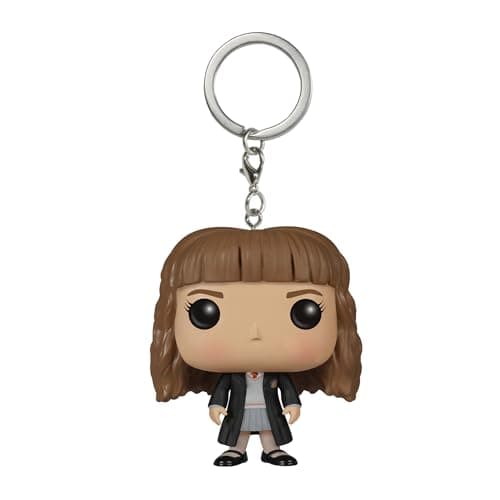 Image of Funko Pocket POP! Keychain: Harry Potter - Hermione Granger Novelty Keyring - Collectable Mini Figure - Stocking Filler - Gift Idea - Official Merchandise - Movies Fans - Backpack Decor