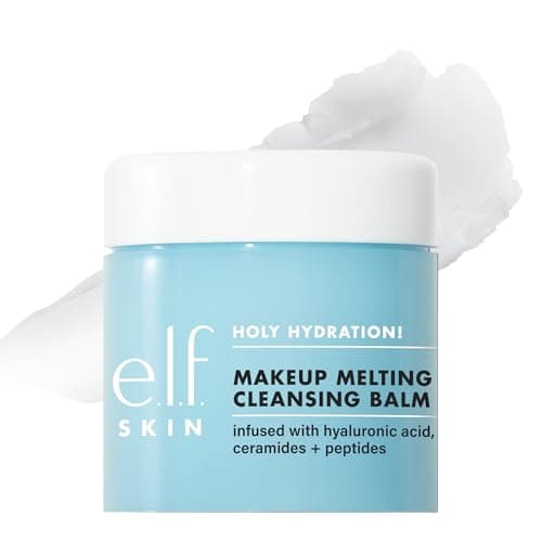 Image of e.l.f. SKIN Holy Hydration! Makeup Melting Cleansing Balm JUMBO, Face Cleanser & Makeup Remover, Infused with Hyaluronic Acid to Hydrate Skin, 100g