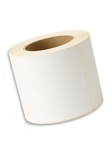 Image of Plain Gloss White Inkjet Labels - 102mm x 152mm - 210 Labels per Roll (Part Number IJRL102X152)