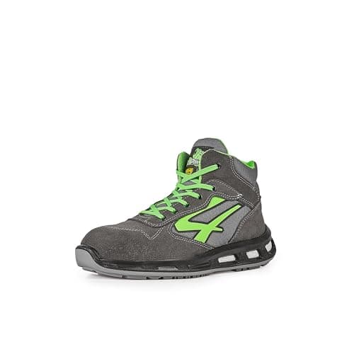 Image of U-Power Red Lion® Ramas, Safety Shoes, High, Lightweight and Flexible, Anti perforation, Anti Puncture, with Infinergy Insert, with Aluminium Toe Caps (Black 44)