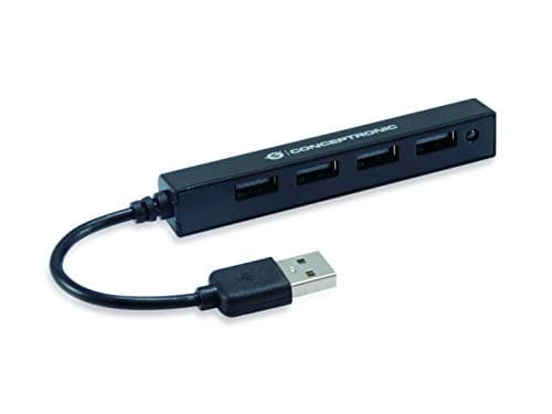 Image of Conceptronic HUBBIES05B USB Hub 4-Port USB 2.0 Black