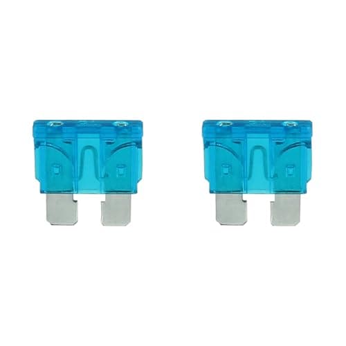 Image of Car Fuses, 2Pcs Standard Blade Fuses 15A for Car Boat RV Truck Motorcycle (Blue 15 Amps)