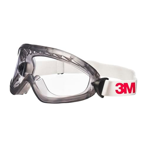 Image of 3M 7000032483 Safety Goggles, Sealed, Anti-Fog, Clear Acetate Lens, 2890SA