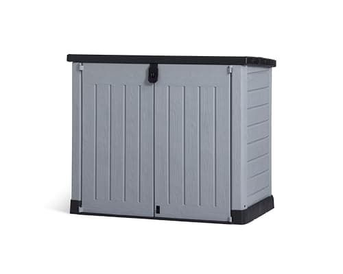 Image of Keter Store It Out Pro Outdoor Garden Furniture Storage Shed Grey| Fade Free | All Weather Resistant | Safe and Secure | Zero Maintenance | 5 year Warranty