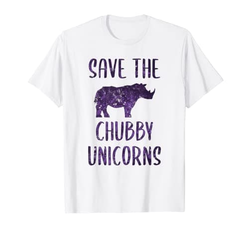 Image of Vintage Rhino Save The Chubby Unicorns T-Shirt