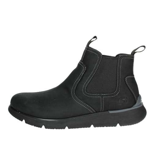 Image of Skechers Mens Augustino Paulo Leather Chelsea Boots (11 UK) (Black)
