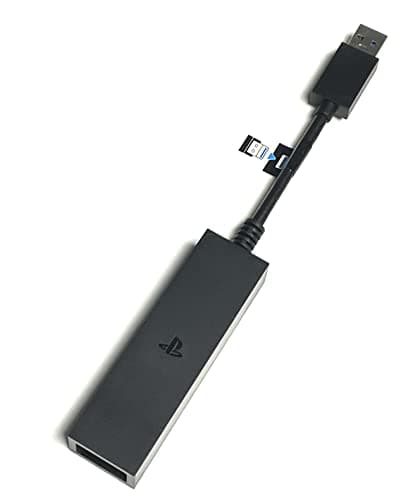 Image of PEGLY PSVR Camera Adapter for PS5 Console Compatible with Playstation VR on Playstation 5, PS4 PSVR Converter Cable