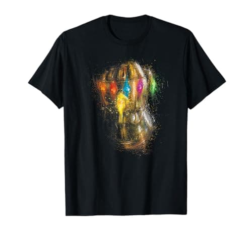 Image of Marvel Avengers: Endgame Thanos Infinity Gauntlet T-Shirt T-Shirt