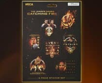 Image of The Hunger Games: Catching Fire Assorted Sticker Set (8 Pieces)