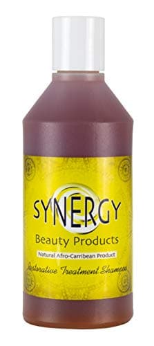 Image of Restorative Treatment Shampoo (250ml) | SYNERGY | All NATURAL INGREDIENTS helps to RESTORE hair back to its original state, ALL HAIR TYPES HYRDATING Shampoo with ALOE VERA, ESSENTIALS OILS and HERBS