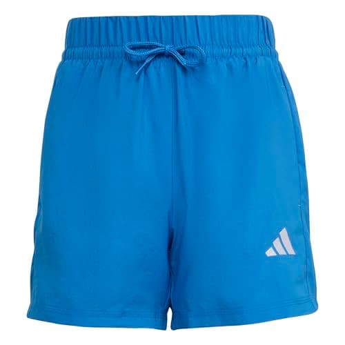 Image of adidas Unisex Kids Essentials Climacool Shorts, ray Blue/White, 7-8 Years