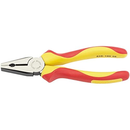 Image of Draper 49145 Expert VDE Slimline Combination Plier, 180mm,Blue