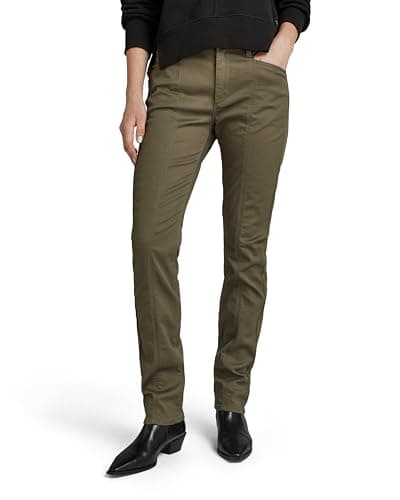 Image of G-Star Women's High Skinny Pants, Green (dk shamrock D24390-C105-7159), 31W / 32L