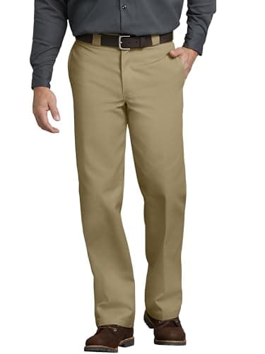 Image of Dickies Men's Original 874 Work Utility Pants, Khaki, 28W / 32L