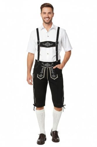 Image of Gloria Wears Men's Trousers - Black - 50
