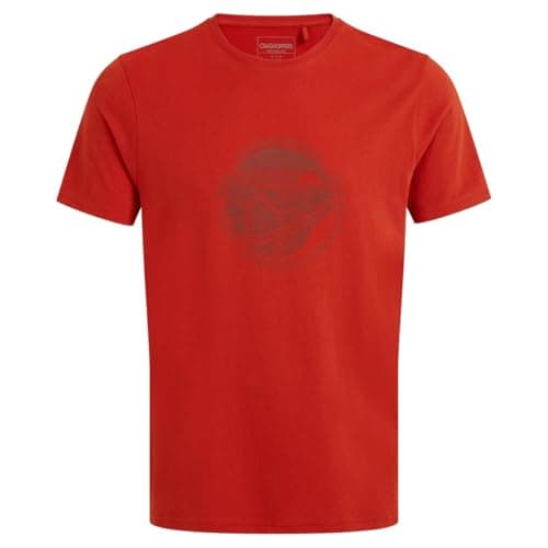 Image of Craghoppers Mens Lucent Short Sleeve Graphic T Shirt