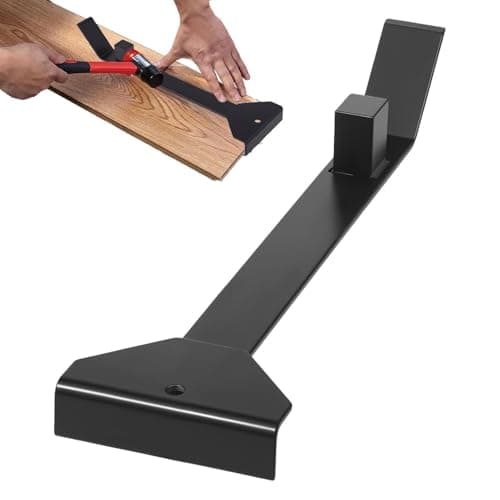 Image of Flooring Pull Bar - Heavy Duty Pry Tool Laminate Installation, Durable Steel Extraction Lever | Ergonomic Grip Design, Renovation Upgrade Theme, Precision Alignment Control Strength, Professional Floo