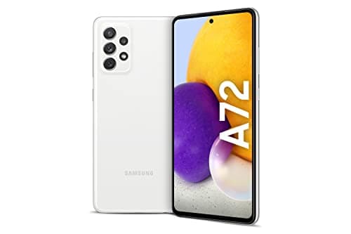 Image of Samsung Galaxy A72 Mobile Phone, 6.7-Inch, 256GB 8GB RAM, Dual SIM Unlocked International Version - Awesome White