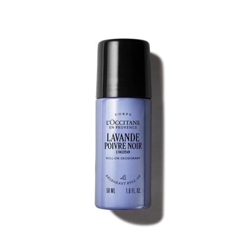Image of L'OCCITANE - Lavande Poivre Noir (formerly L'Occitan) Roll-On Deodorant - 50 ml - Aluminum-free and alcohol-free Formula - Made in France