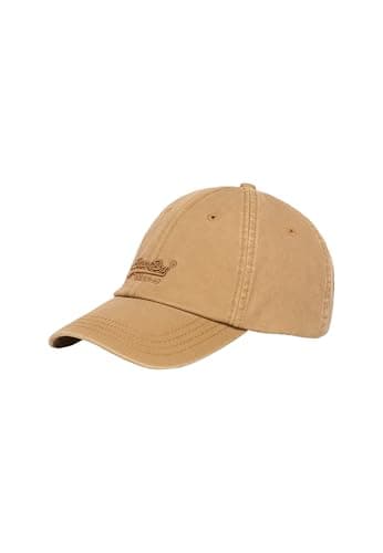Image of Superdry Women's Vintage Embroidery Cap, Light Sand, One Size