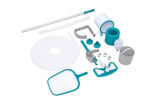 Image of Bestway| Aqua Clean Deluxe Pool Maintenance Kit with Vacuum and Skimmer, Pool Cleaning Kit