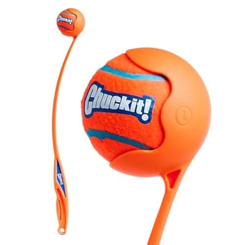 Image of Chuckit! Sport 26 Ball Launcher – Hands Free Fetch Dog Toy for Interactive Playtime, Compatible with Large Balls, 66 cm (Pack of 1)