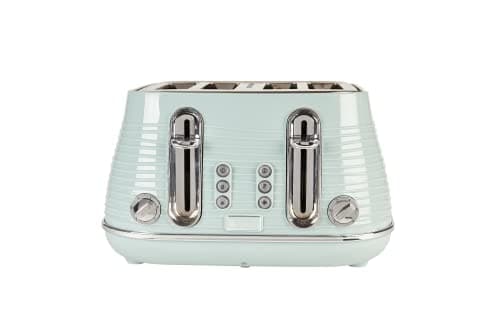 Image of Haden Devon Eucalyptus 4 Slice Toaster - 6 Browning Settings, 4 Slice Toaster with Wide Slots, Toaster 4 Slice with Defrost, Reheat And Cancel Settings