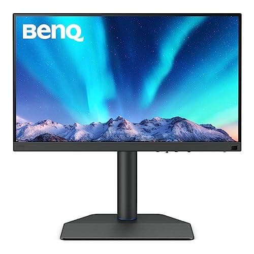 Image of BenQ SW272Q 27-inch 1440P 90W USB-C Photographer Monitor, 99% Adobe RGB, 98% P3, fine-coating panel with TUV anti-reflection certification, 1.07 billion colours, 16 bit 3D LUT, Wireless Hotkey Puck