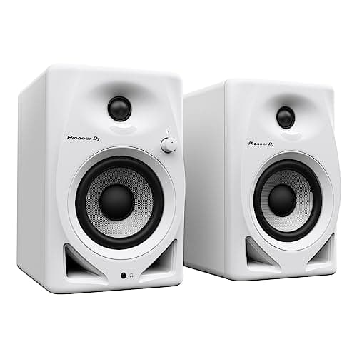 Image of Pioneer DJ DM-40D-W 4-inch Desktop Active Monitor Speaker - White