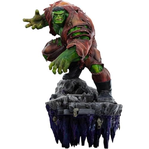 Image of Iron Studios Collectible Statue Art Scale 1/10 Hulk Deluxe - Infinity Gauntlet Diorama Polystone Multicolor 12.7 inches