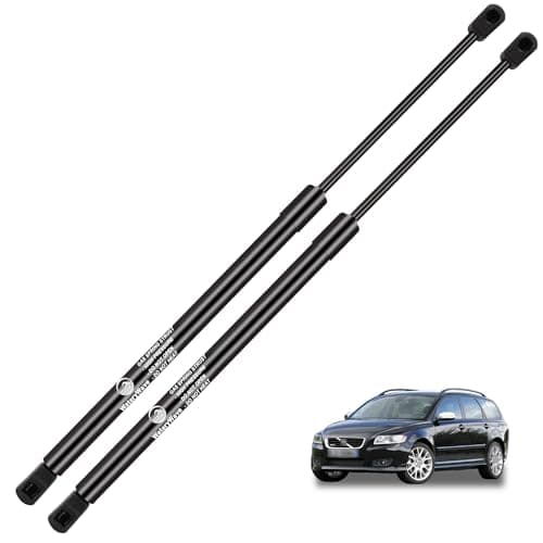 Image of WateryWave 2Pcs Tailgate Struts for Volvo V50 Estate MW 2004-2012 Rear Tailgate Boot Gas Struts 430N Car Springs Boot Struts Shock Lift Support Replace #30799159, 31276851,30674718,30716189